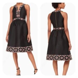 *ISO* Kate Spade New York Mosaic Embellished Midi Dress
